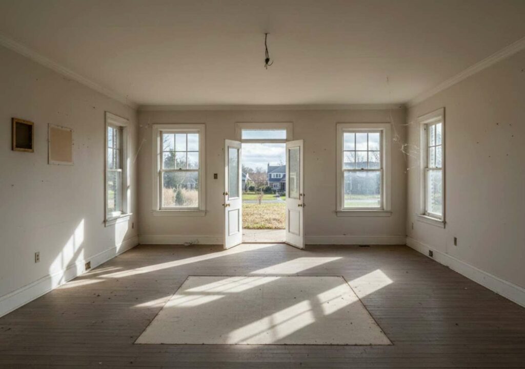 comment vider maison après decès